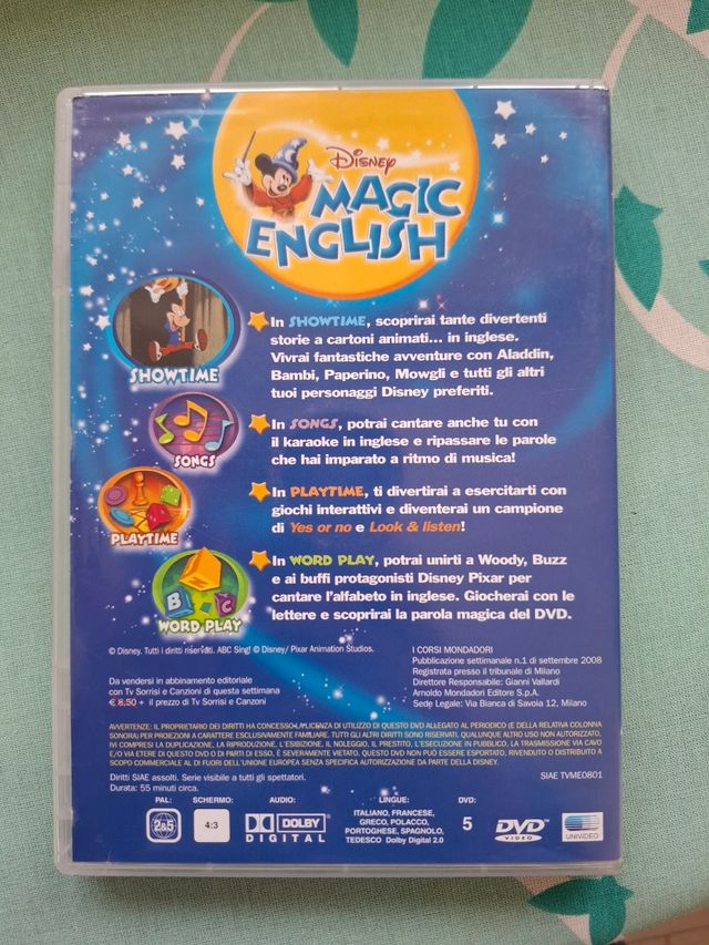 Magic English dvd