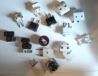 Material eléctrico,vintage, barato.