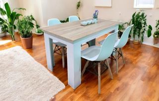 Super oferta mesa de comedor extensible 