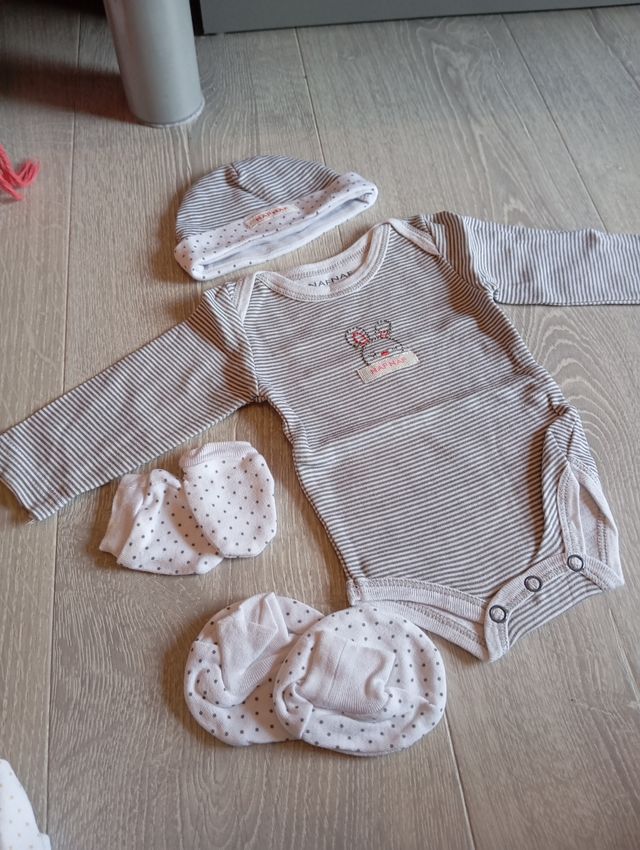 2x Conjunto recién nacido