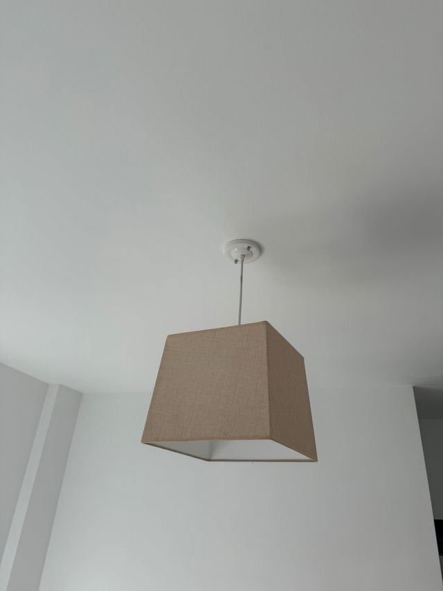 Lampara de techo Beige