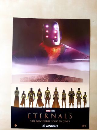 LOS ETERNOS POSTER PELICULA