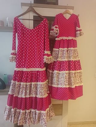 Traje flamenca
