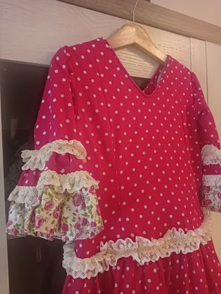 Traje flamenca