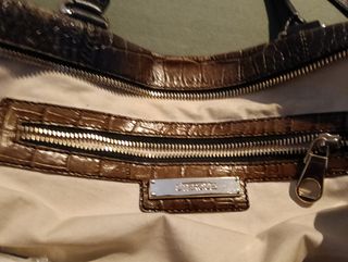 Bolso piel degradado efecto desgastado