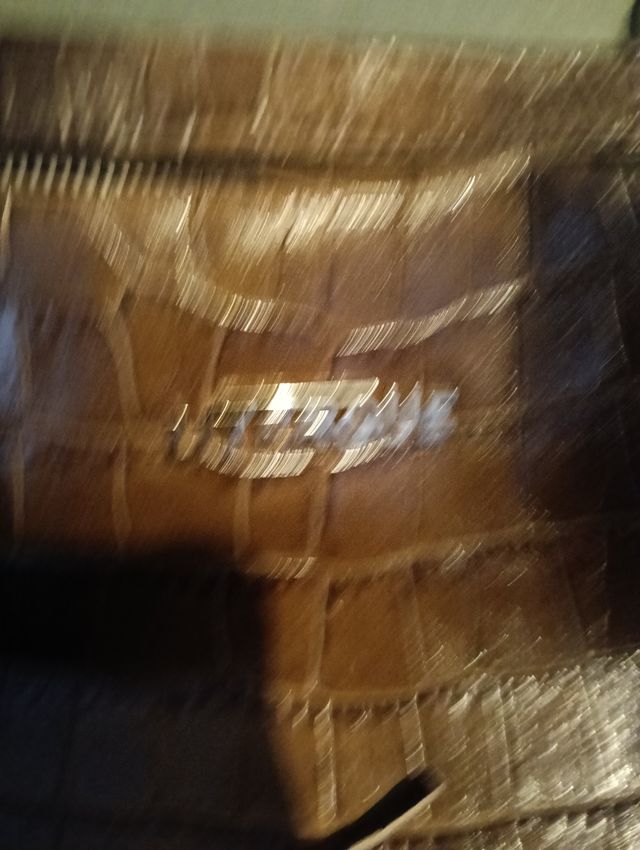 Bolso piel degradado efecto desgastado 