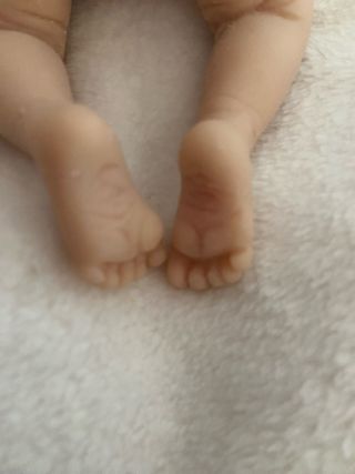 Bebé minireborn silicona 20 cm