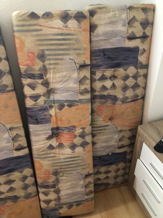 Cojines cama caravana