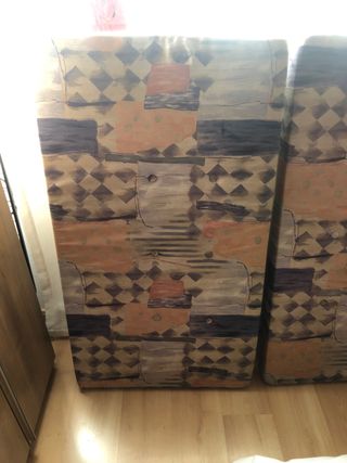 Cojines cama caravana