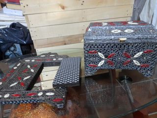Conjunto Joyero y espejo