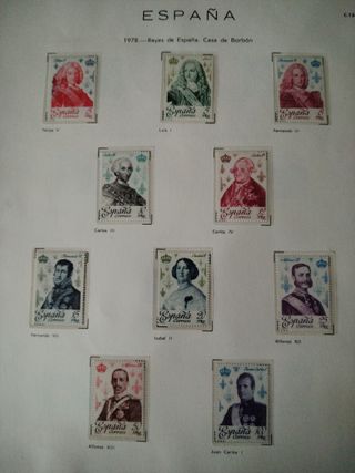 Colección de filatelia