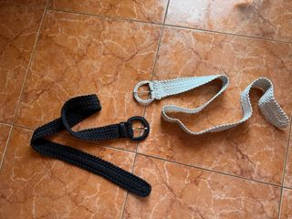 Lote 2 cinturones mujer