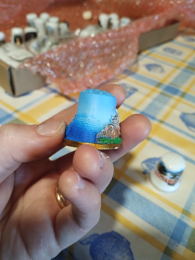 Coppia di ditali dedales thimbles