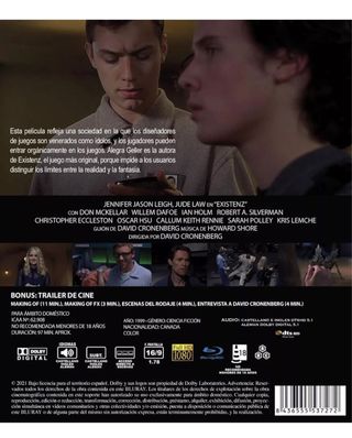 EXISTENZ / BLURAY NUEVO / DAVID CRONENBERG