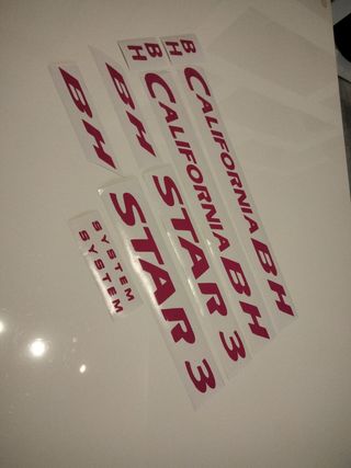Pegatinas BH California Star 3