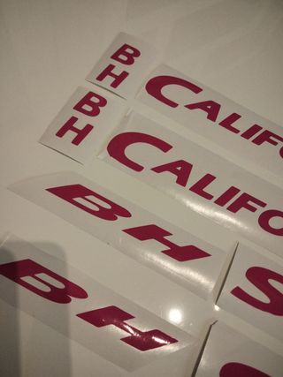 Pegatinas BH California Star 3