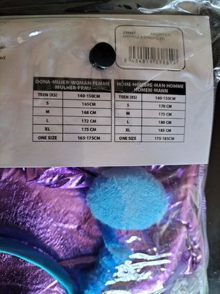 Disfraz extraterrestre mujer