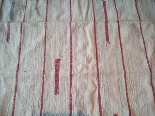 Manta de trapos antigua