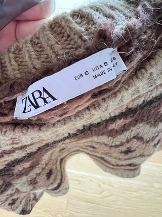 Jersey estampado rombos étnico