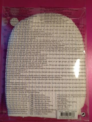 2 guanti esfolianti + 2 guanti deterg.