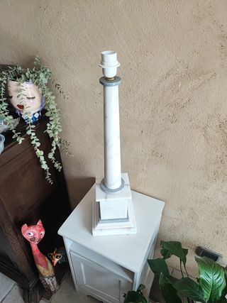Lampada in marmo