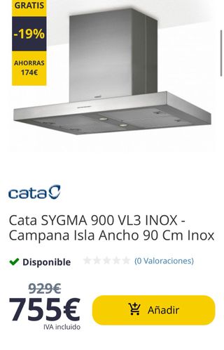 Campana extractora 