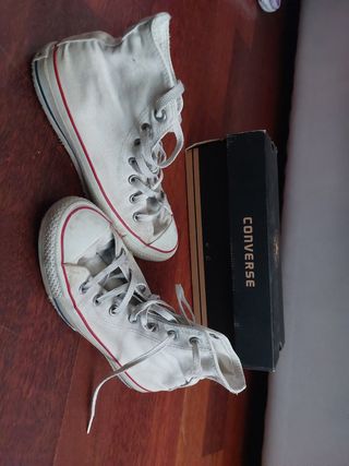 Converse blancas