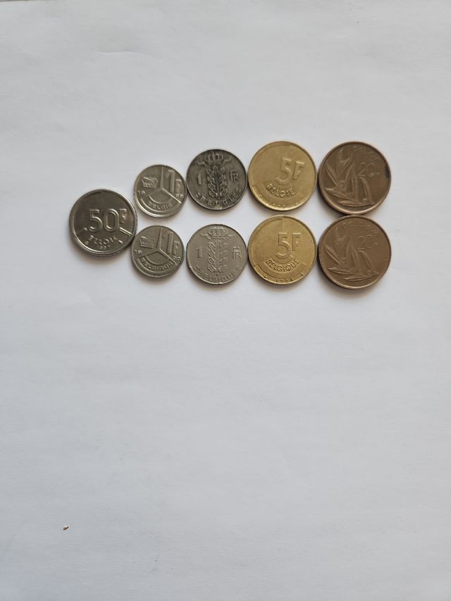Set monedas de Bélgica
