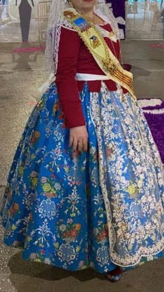 Traje fallera Sedica