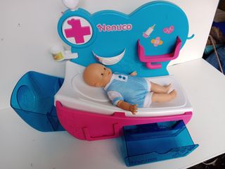 Hospital de Nenuco,con muñeco de Arias