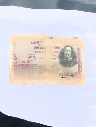 BILLETE 50 PESETAS
