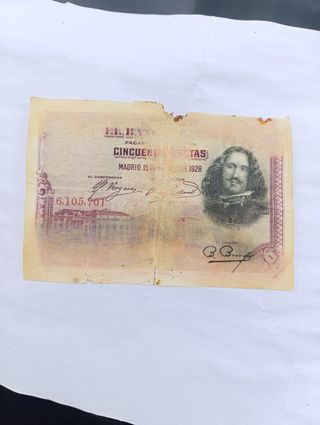 BILLETE 50 PESETAS
