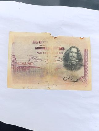 BILLETE 50 PESETAS