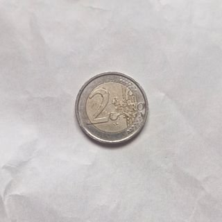 Moneda 2 € italiana Dante Alighieri 2002