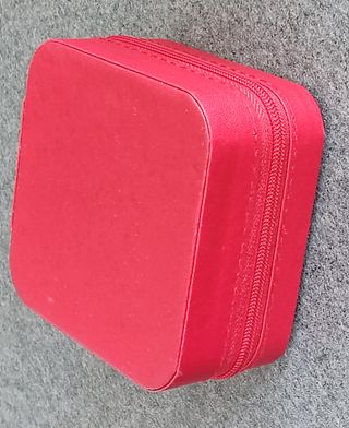 Joyero de viaje de piel sintética