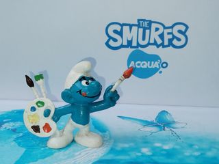 Puffi Puffo Pittore 20089 Artist Var. non Catalog