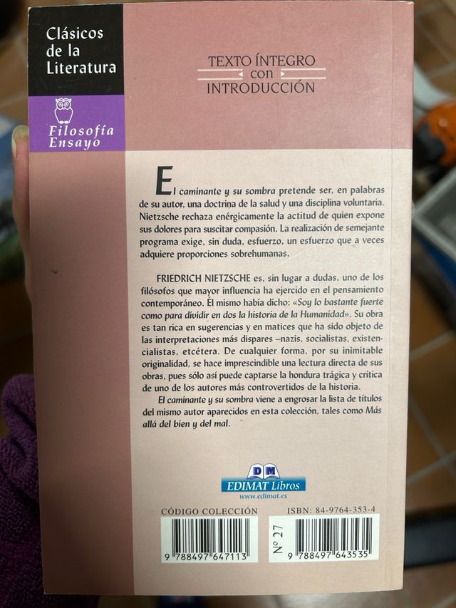 El caminante y su sombra