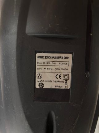 Scopa elettrica bosch flexa 1 1000W