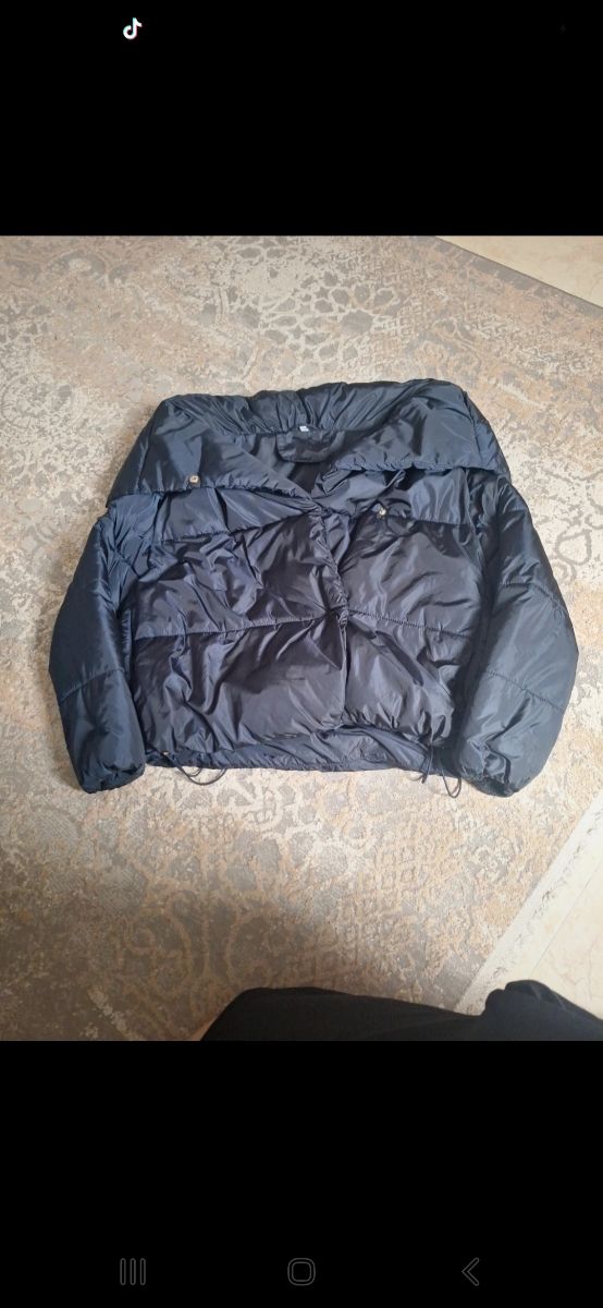 Abrigo de plumas de mujer