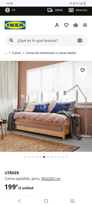 Somier, cama o sofa