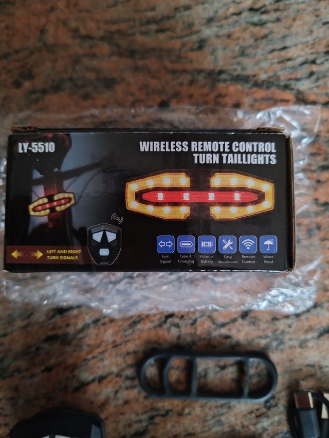 Luz para bicicleta o patinete.