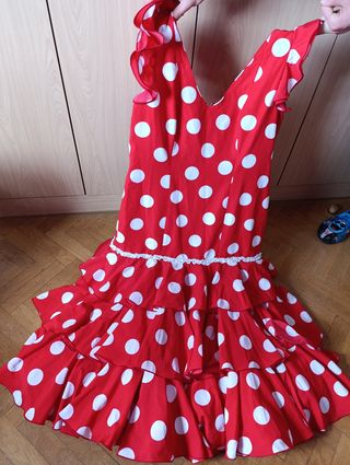 Traje de flamenca 