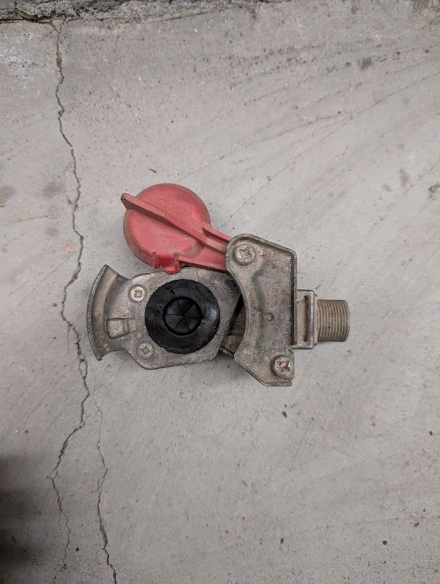 Cabeza acoplamiento m16 Haldex roja