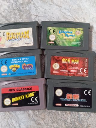 Juegos Game boy y Game boy advanced