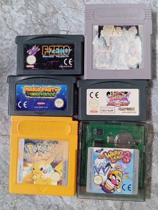 Juegos Game boy y Game boy advanced
