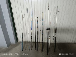 Cañas de pescar