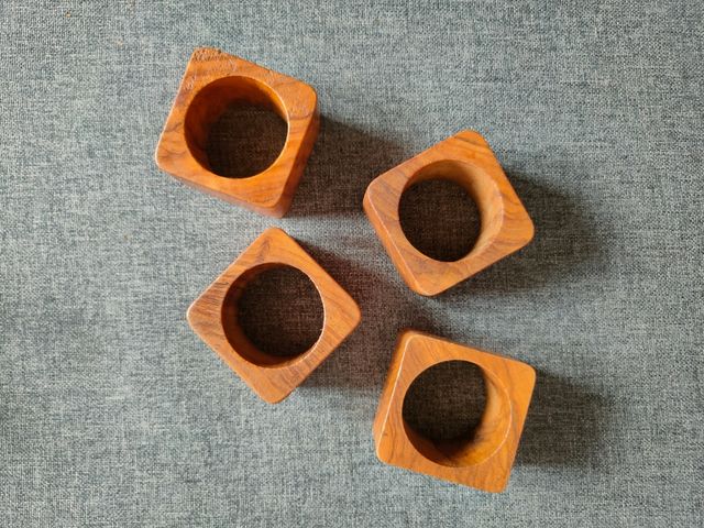 Servilleteros de madera 