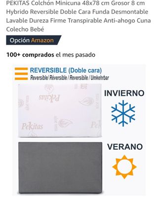 Cuna colecho y colchón ergonómico