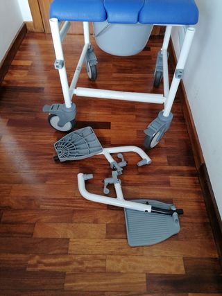 silla ruedas baño discapacitados KMINA 