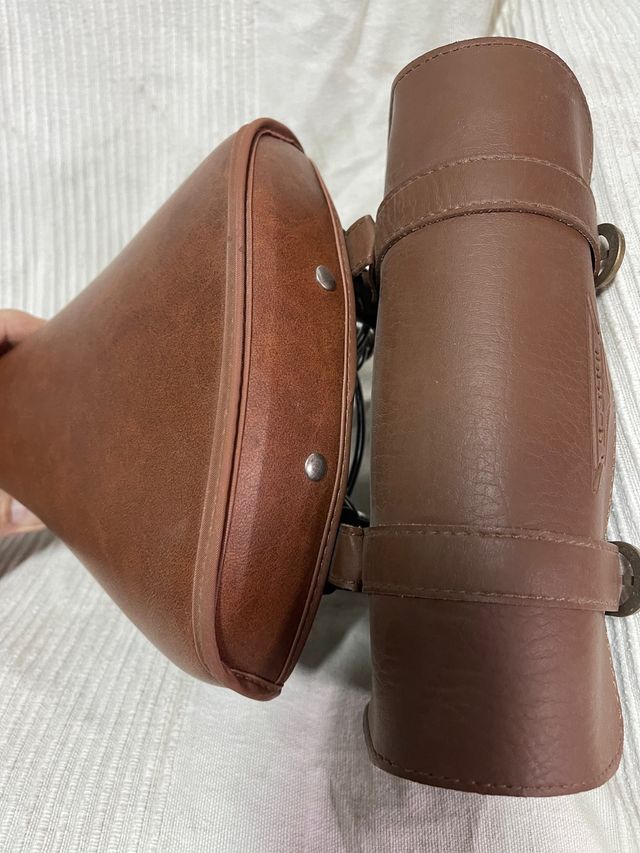 Asiento bicicleta clasica antigua